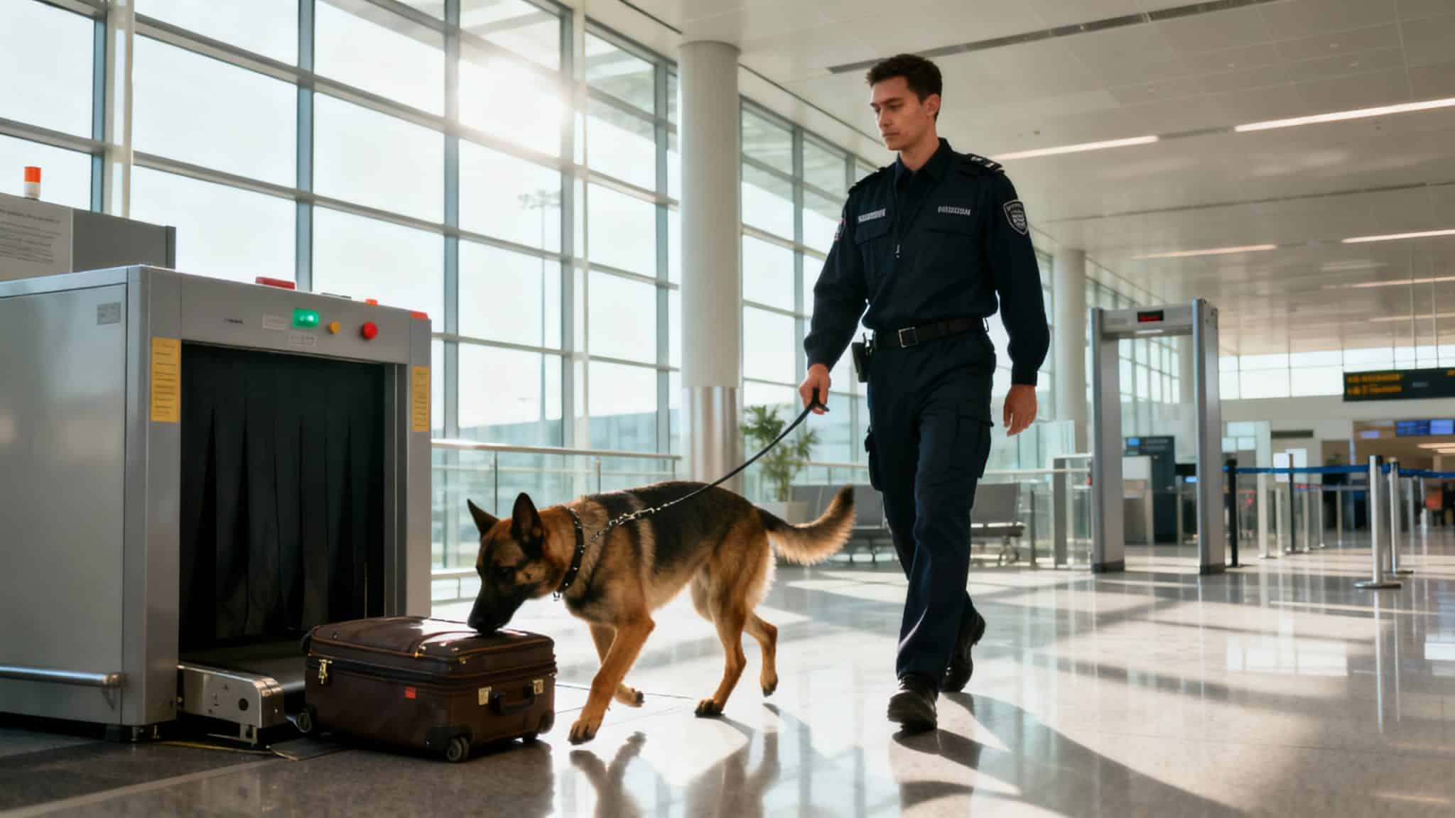 Comment la cynotechnie révolutionne la sûreté en aéroport ?